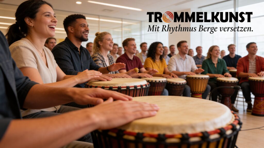 Trommelkunst Team Events Teambuilding Rahmenprogramme Mitarbeiterevents KLEIN3 1