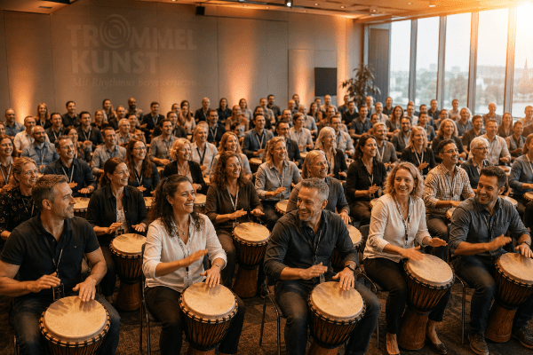 Corporate Drum Event für ein Firmenevent