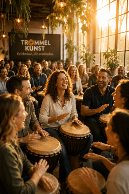 Trommel Events und Workshops für kleine und große Gruppen