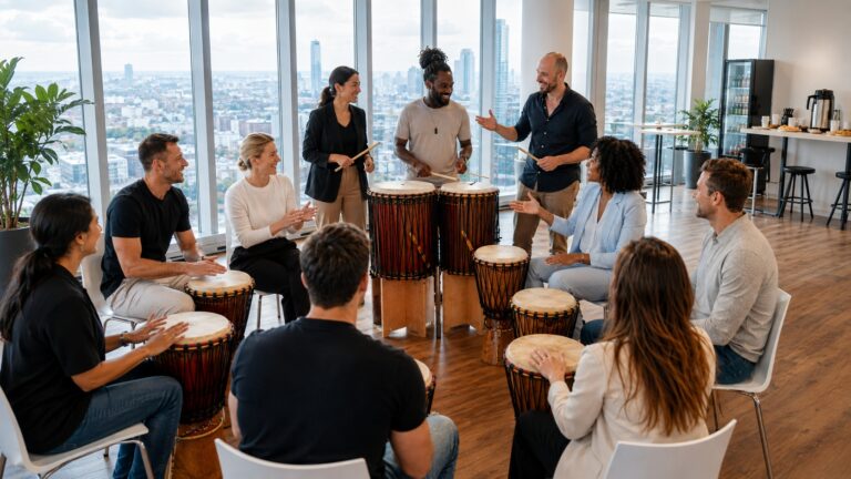 Teambuilding Events und Workshops für kleine und große Gruppe